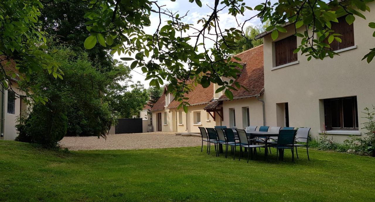 Maison De Vacances A L'Ombre Du Saule A Cote Du Zoo De Beauval Et Chateaux De La Loire Selles-sur-Cher Exteriér fotografie